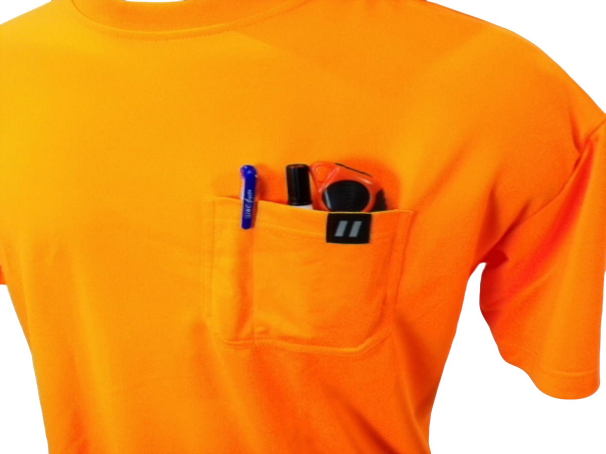 High Viz T-Shirt Orange XL Antimicrobial Forcefield - Additional View