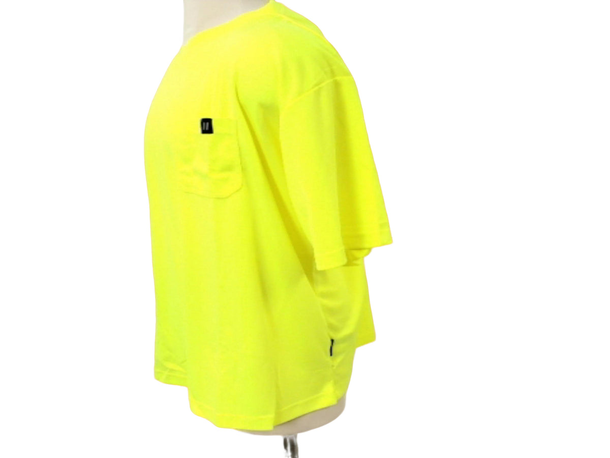 High Viz T-Shirt Yellow 2XL Antimicrobial Forcefield - Additional View