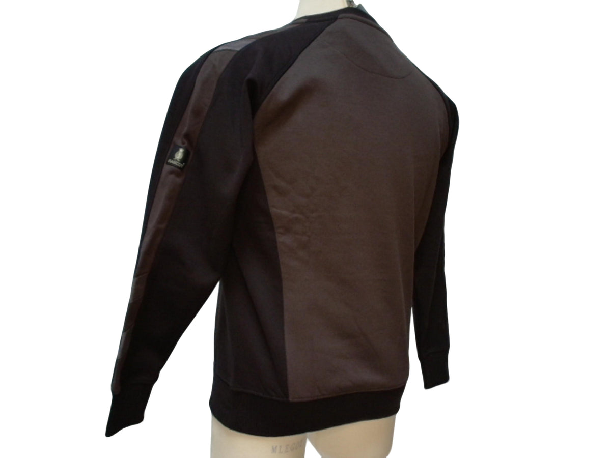 Sweatshirt Men's Two Tone Black/Grey Mascot Workwear Ass't Sizes - Additional View