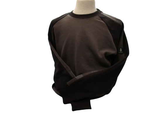 Sweatshirt Men's Two Tone Black/Grey Mascot Workwear Ass't Sizes