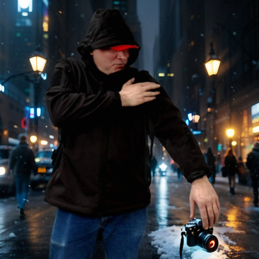 Concealed carry jacket black - Xlarge - Additional View