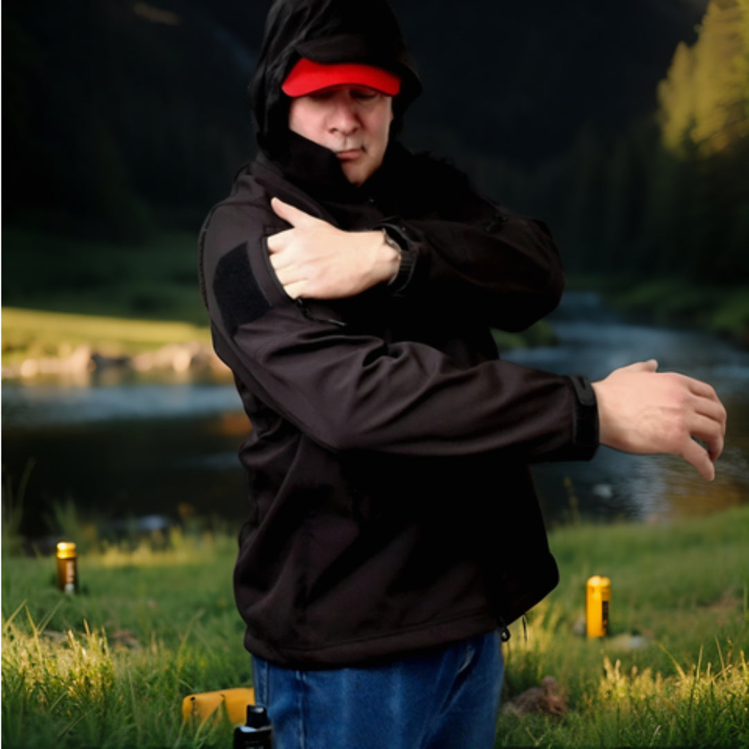 Concealed carry jacket black - Xlarge - Additional View