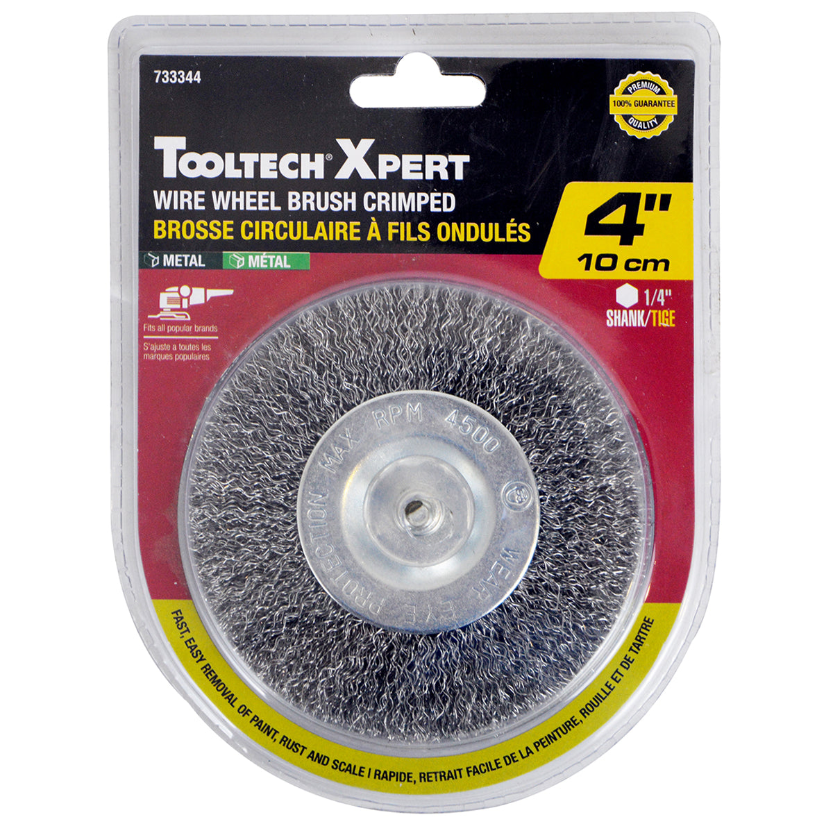 Wire Wheel Brush 4"