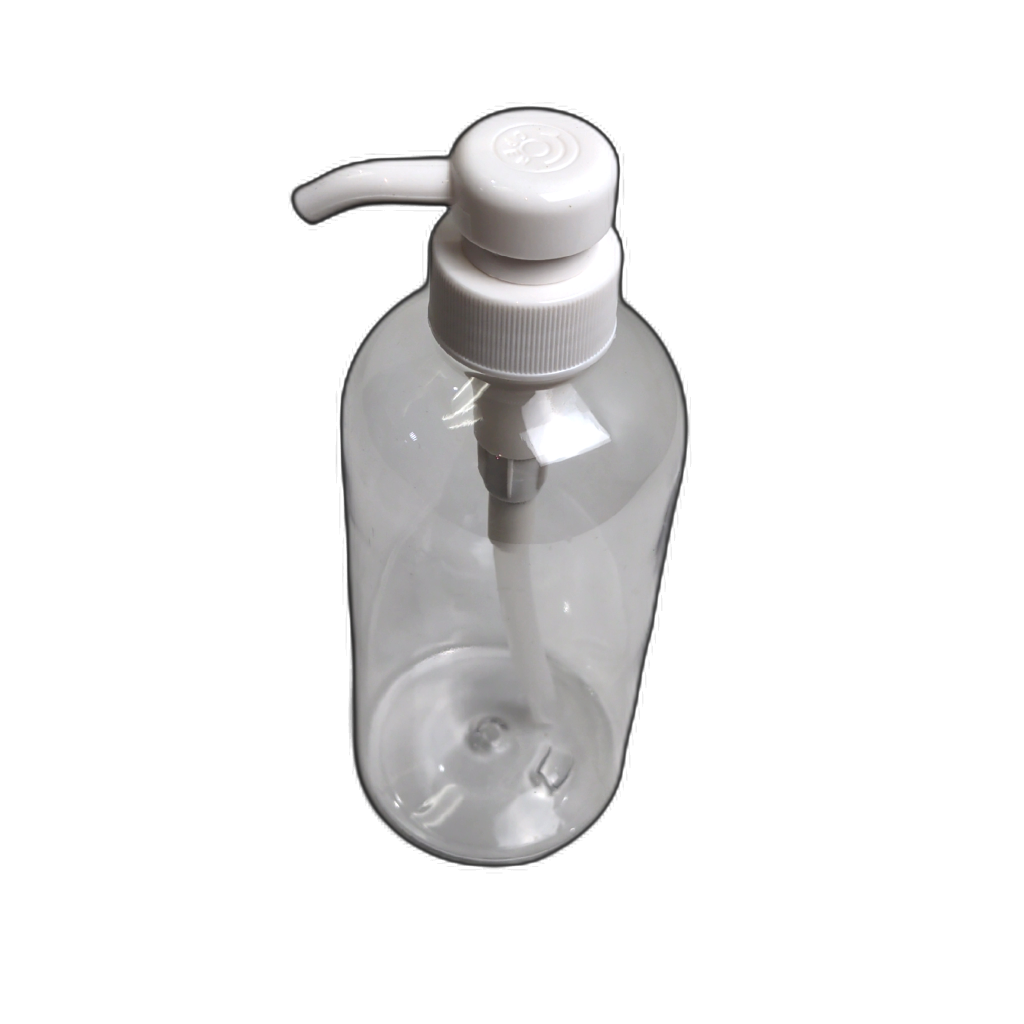 Plastic Bottle w/Pump 600mL