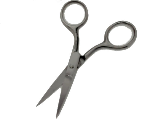 Embroidery/Moustache Scissors 3.5" Straight Stainless Steel