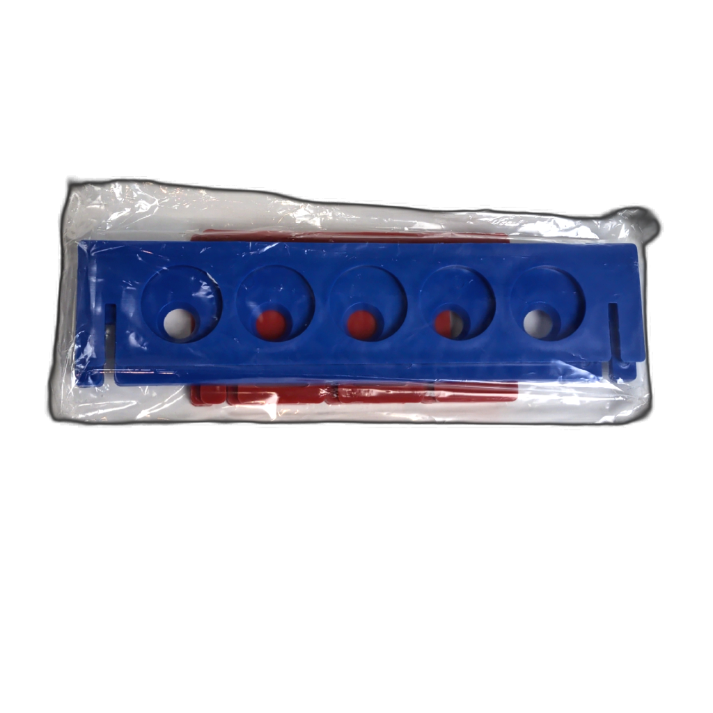 Fold Type Test Tube Stand 5 Tube Capacity