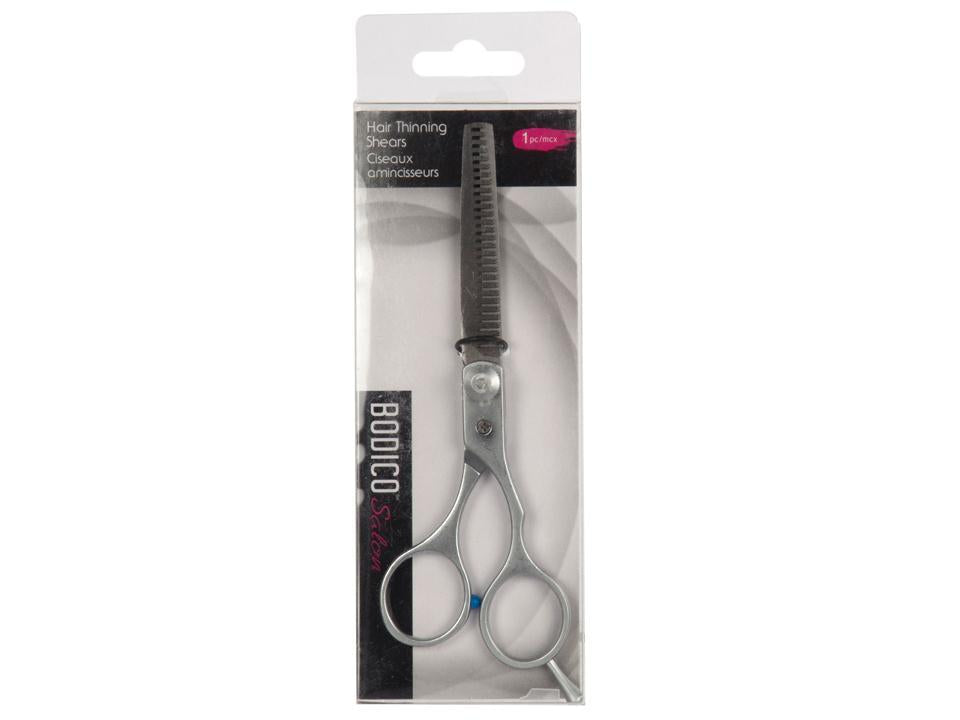 Ciseaux éclaircisseurs pour cheveux en acier inoxydable Bodico, pour salon de coiffure
