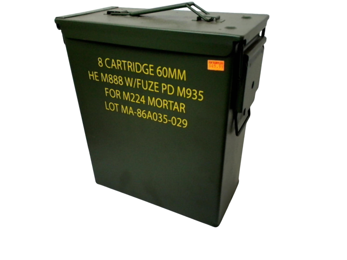 Ammo box 60 cal. 11x6x13 inch 28x15x33cm