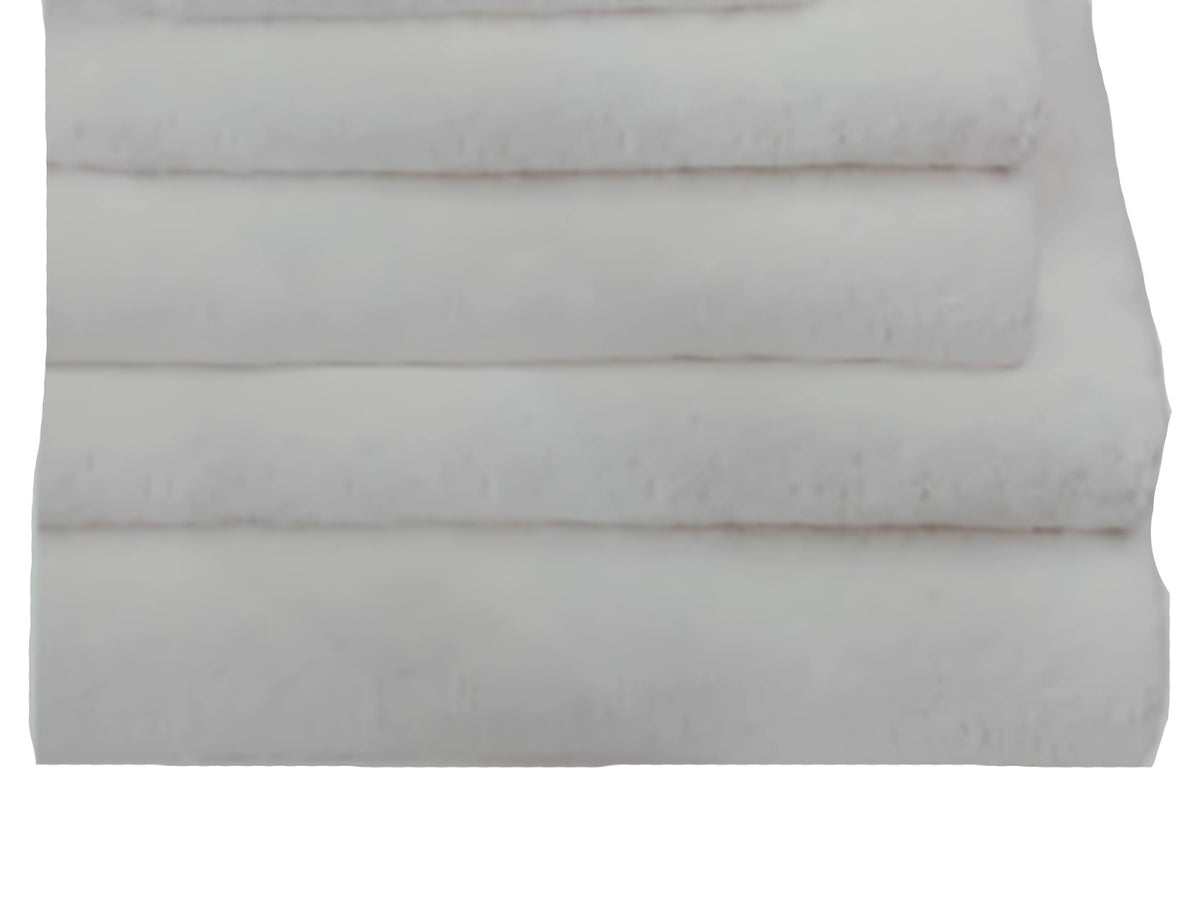 Serviettes en drap blanches 76x152cm