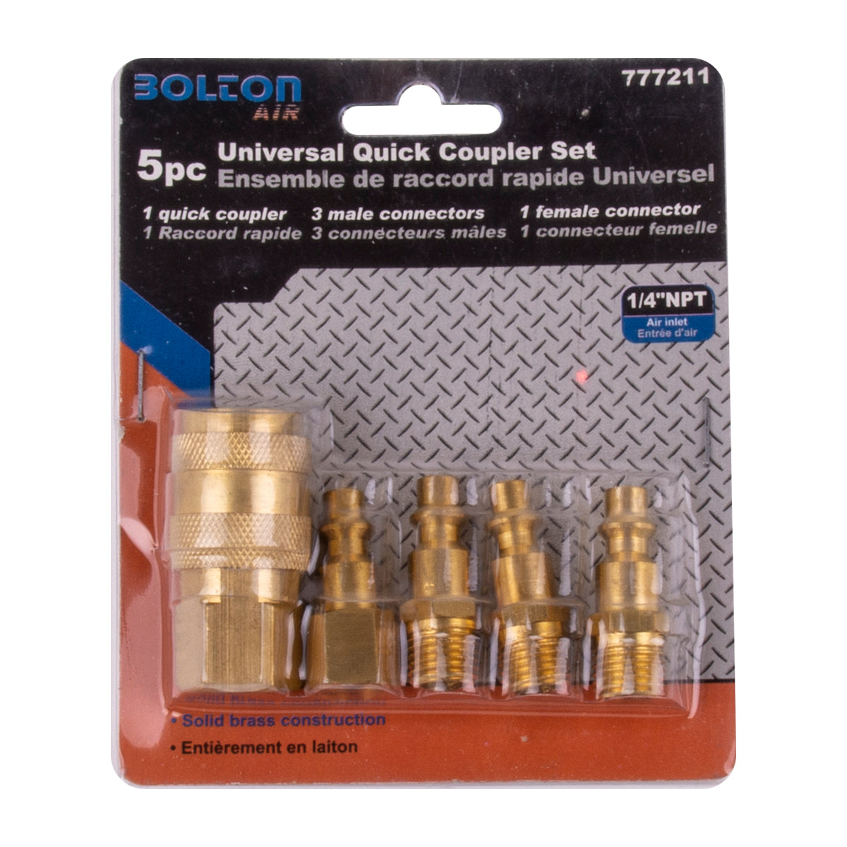 Quick Coupler Set hd UNIVERSAL  M STYLE 5 Pc