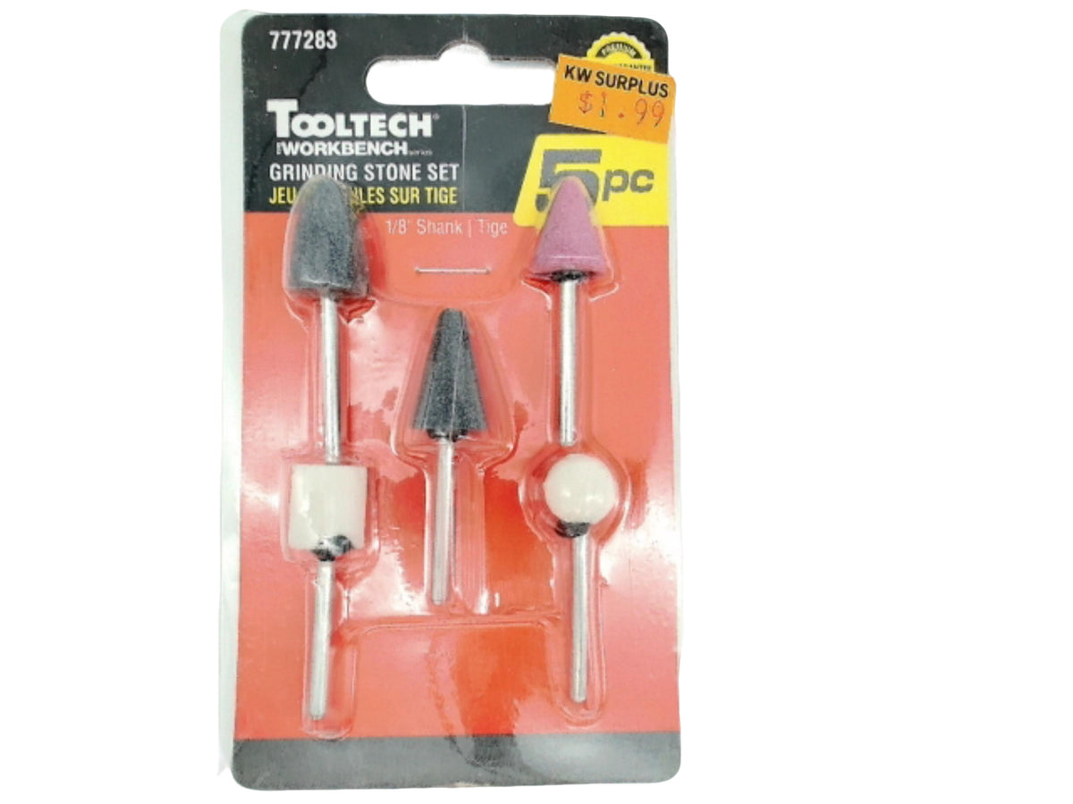 Mounted Stone Assortment 5 Pc 1/8"