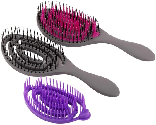 Brosse à Démêler Auto-Nettoyante Bodico