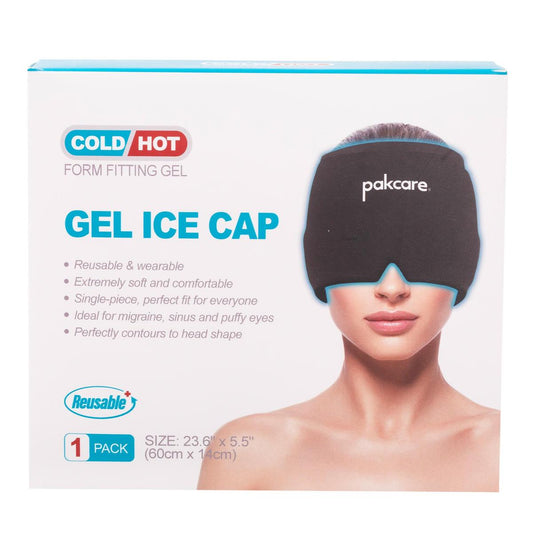 Masque gel pour les yeux et le front chaud et froid, boîte colorée Bodico