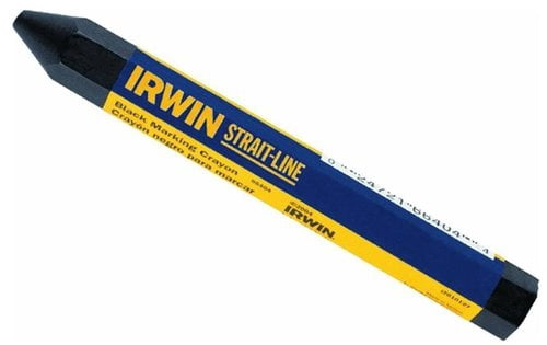 Black Marking Crayon 2pk. Strait-line Irwin - Additional View