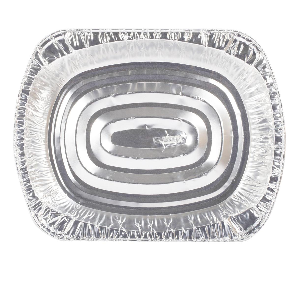 Roast pan - large foil rectangular 17x12.6x3 inch - Additional View