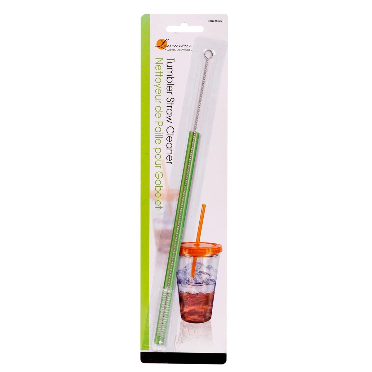 Tumbler Straw Brush 10"L Luciano