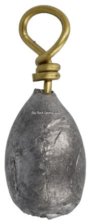 Plombs de pêche à la ligne Eagle Claw 1/8 oz, paquet de 8.