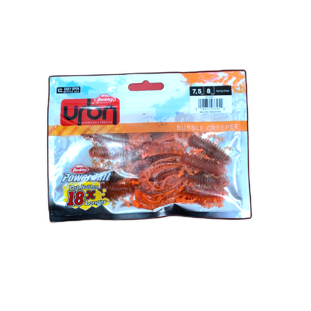 Bubble Creeper 8pk. 7.5cm Spring Craw Urbn Berkley