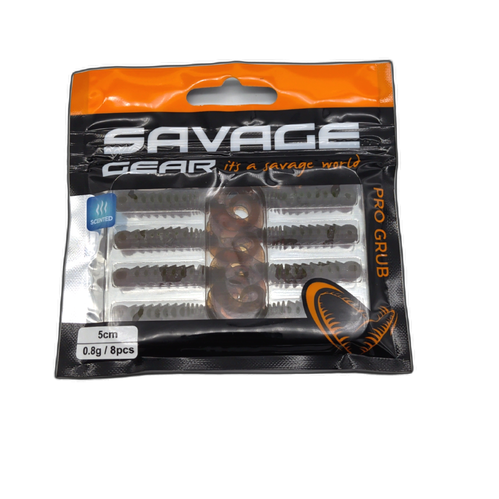 Pro Grub 8p. 5cm 0.8g. Motoroil Savage Gear