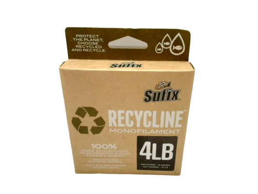 Recycline Monofilament 4lb 150m. Fishing Line Sufix