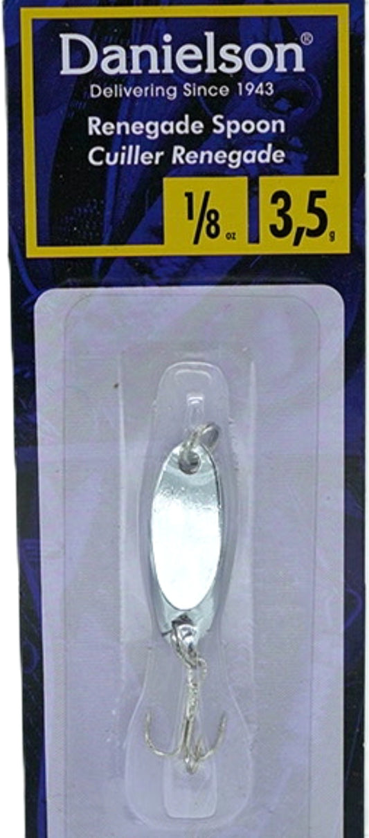 Renegade Spoon 1/8oz. Nickel Danielson