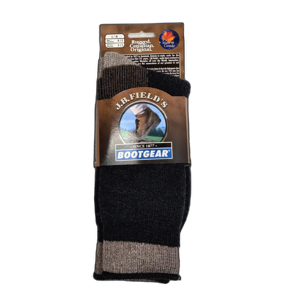 Bootgear Boot Socks Charcoal Large J.B. Field's