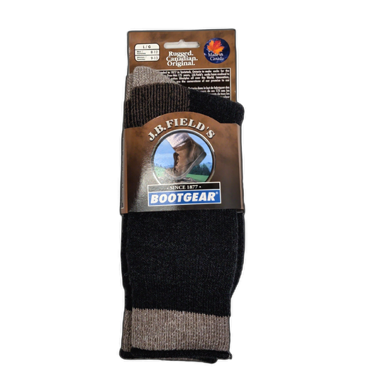 Bootgear Boot Socks Charcoal Large J.B. Field's