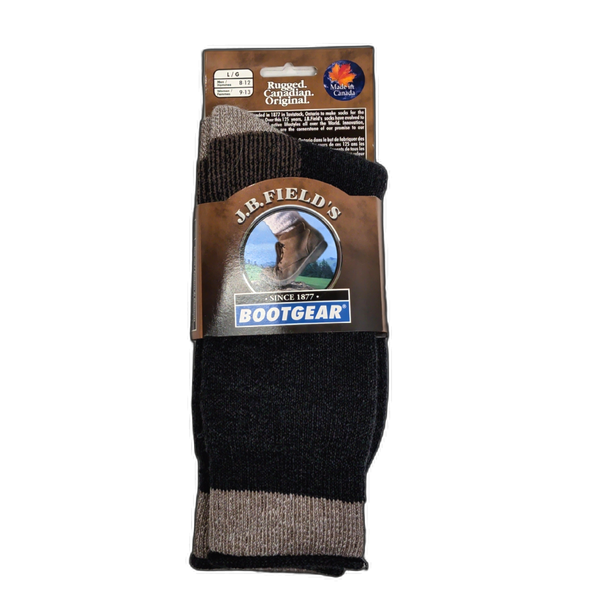 Bootgear Boot Socks Charcoal Large J.B. Field's