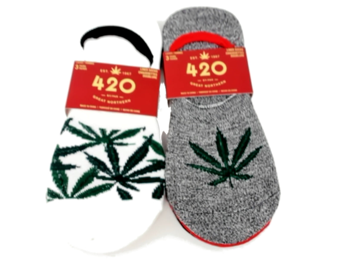 Chaussettes Invisibles Femme (lot de 3). 420 assorties - vendues à l'unité
