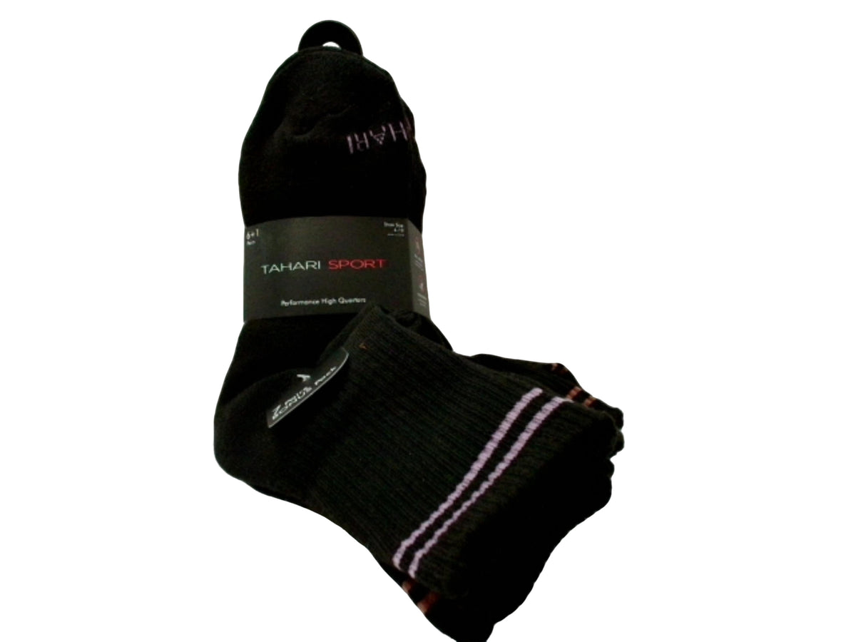 Chaussettes sport Tahari pour femme, paq. de 7. Pointure 4 à 10, assorties