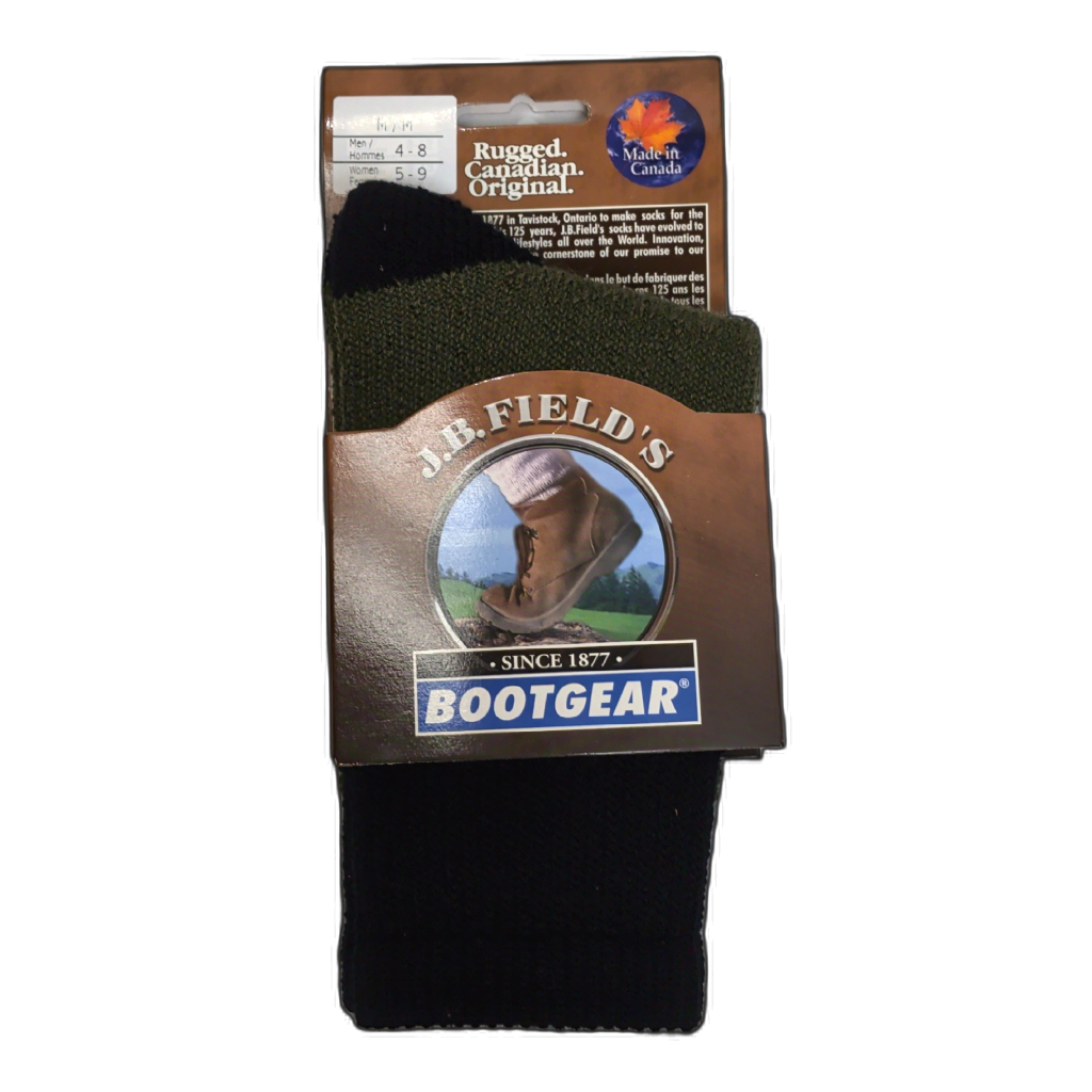 Bootgear Work Socks Forest/Black Medium J.B. Field's