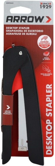 Desktop Stapler w/ Staple Storage Arrow
