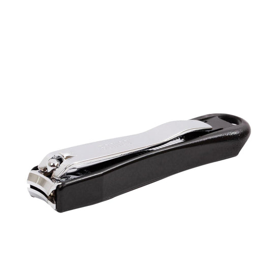 Toe Nail Clipper w/ Catcher, 82mm, 2col: blk&wht Bodico - Additional View