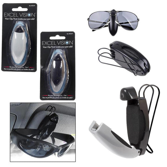 Eye glasses visor clip 4 colours -  excel vision