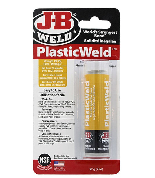 J-B Weld PlasticWeld Putty 2oz