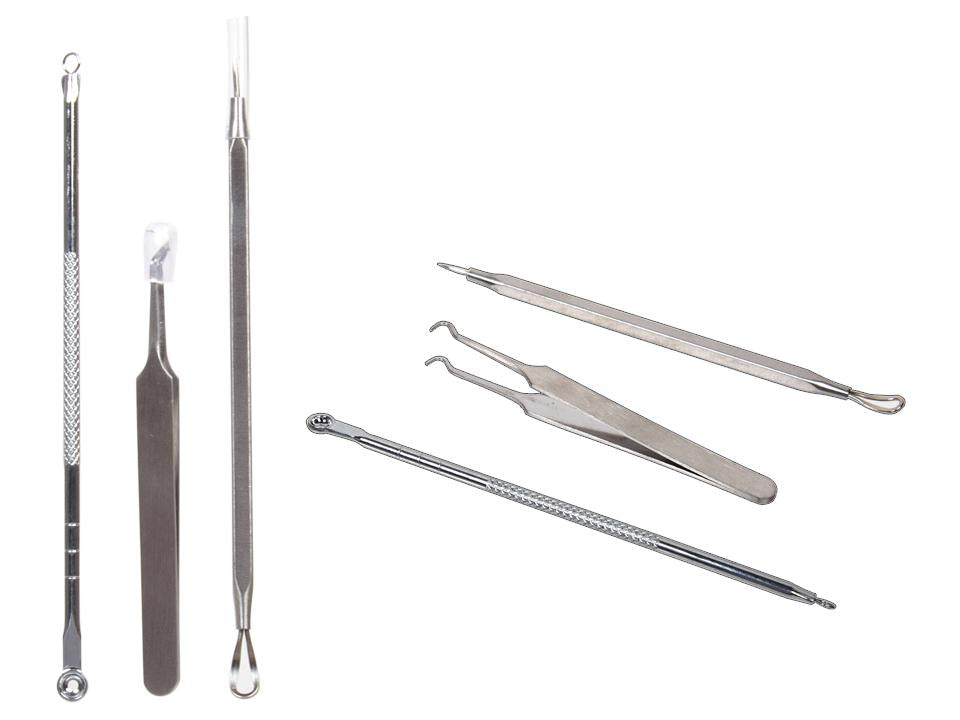 Ensemble d'extraction faciale 3 pièces en acier inoxydable Bodico