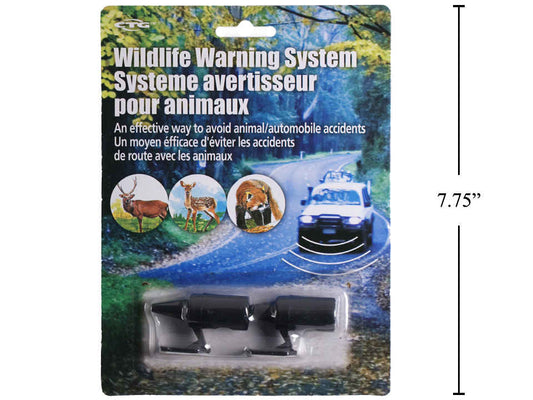 Sifflet d'avertissement animal pour véhicules
