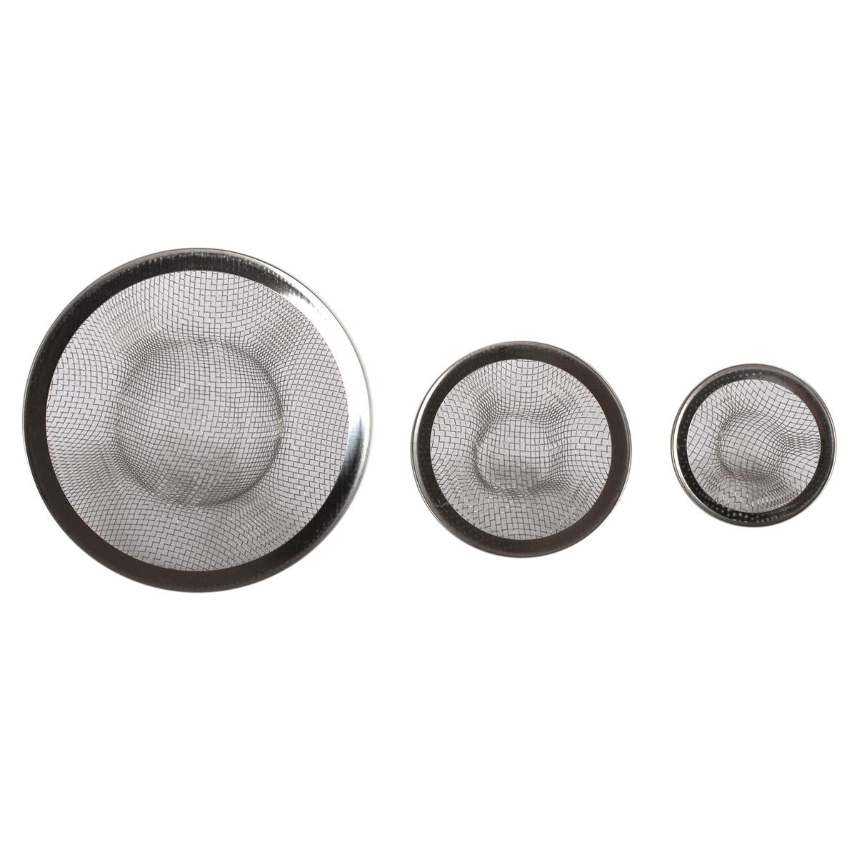 Sink Strainers 3-pc Steel Mesh - Additional View
