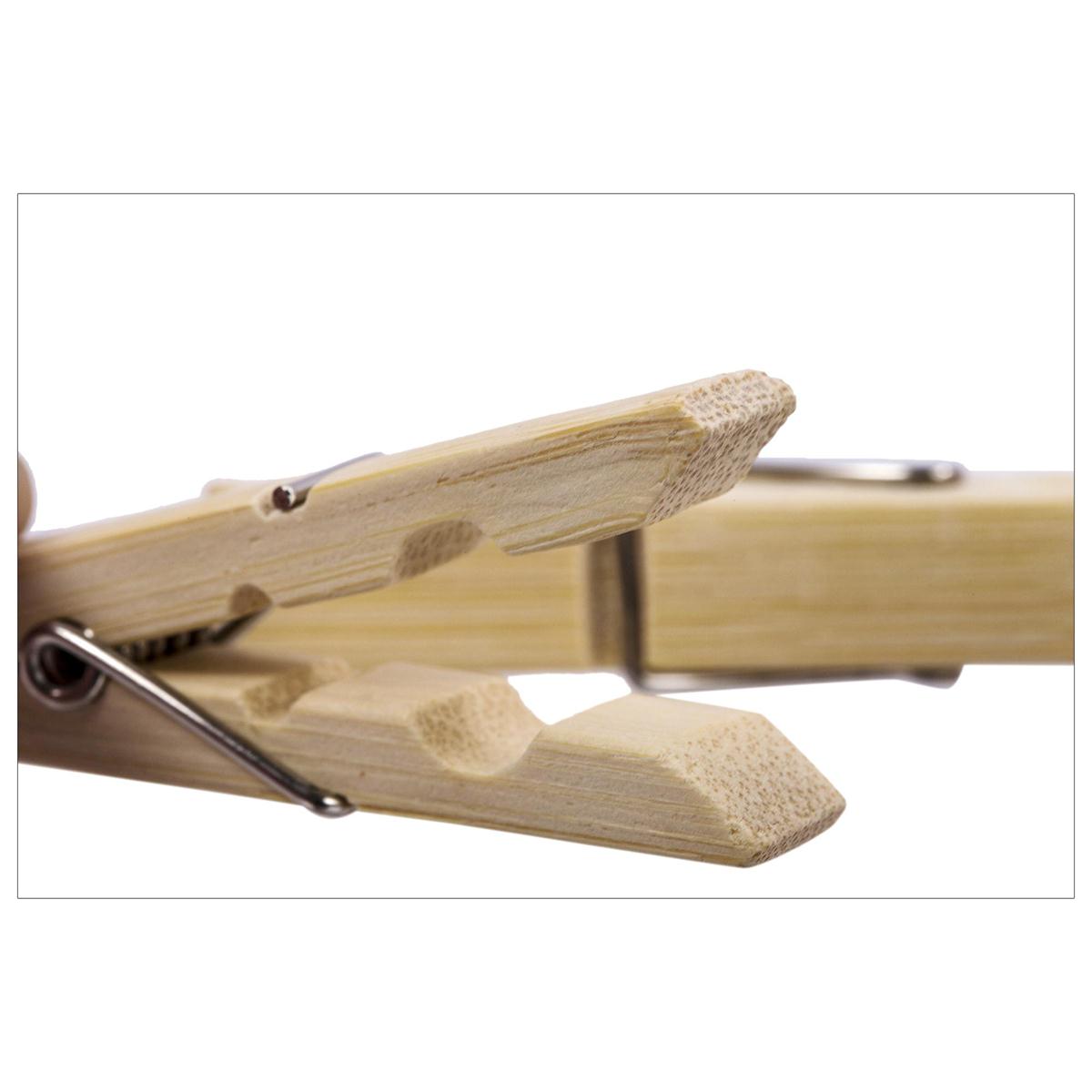 Clothespins - bamboo pack of 24 - Additional View