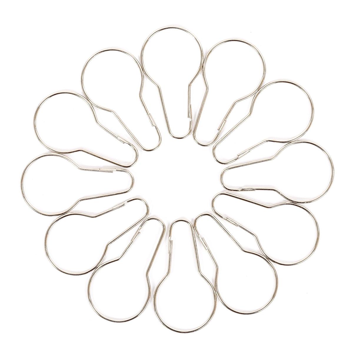 Metal Shower Rings 12pc Bodica Bath - Additional View