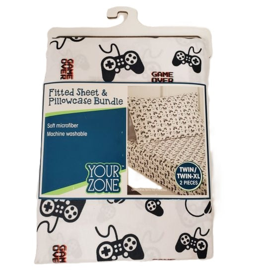 Twin / Twin Xl Sheet Set 1 X Fitted Sheet, 1 X Pillowcase – Display