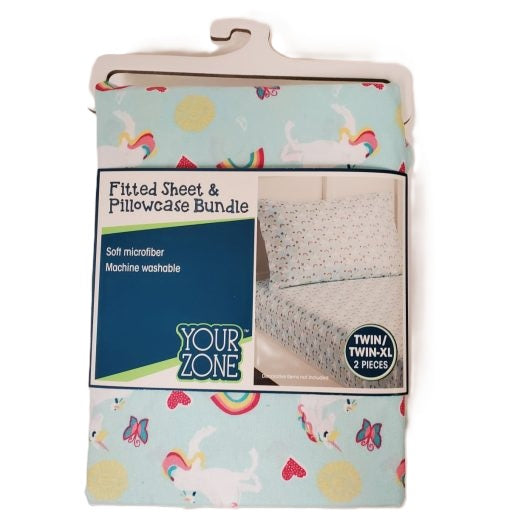 Twin / Twin Xl Sheet Set 1 X Fitted Sheet, 1 X Pillowcase – Display