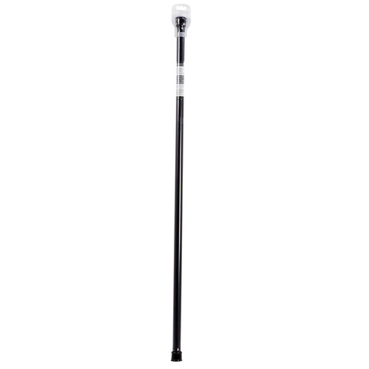 Curtain Rod Matte Black 42-72", 22/25 dia, hanger Bodico