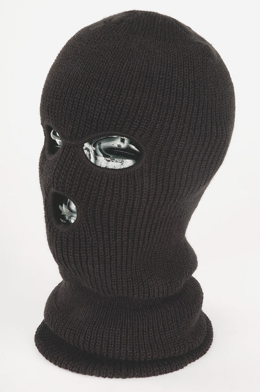 Balaclava 3 Hole - Black