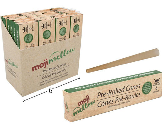 Pre-Rolled Cones 6-pc Moji Mellow