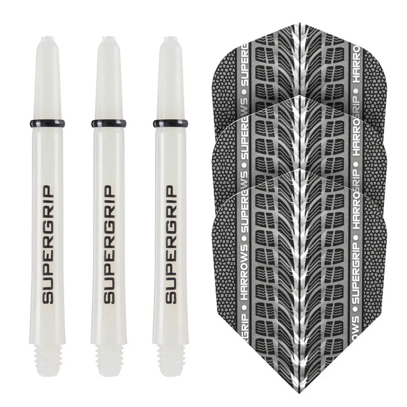 Flights & Shafts H. White/Silver