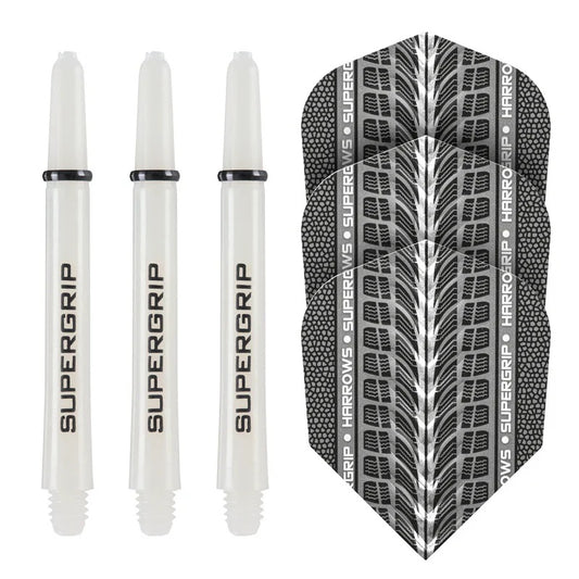 Flights & Shafts H. White/Silver