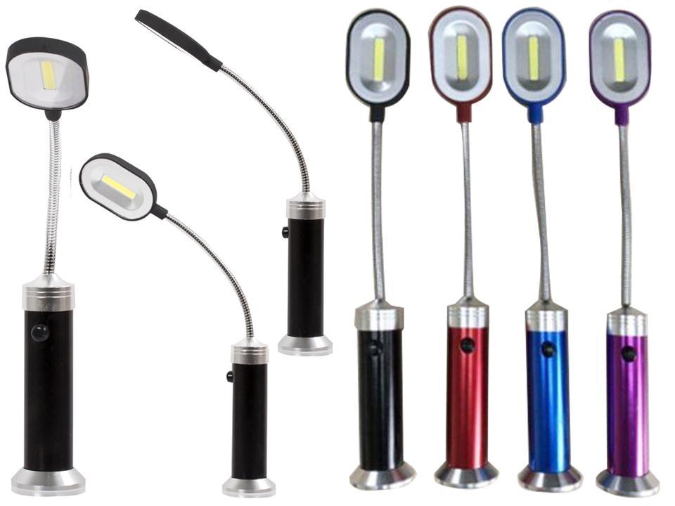 Flex Aimant Lumière COB 3 piles AAA incluses. Électronique Focalisation Aluminium