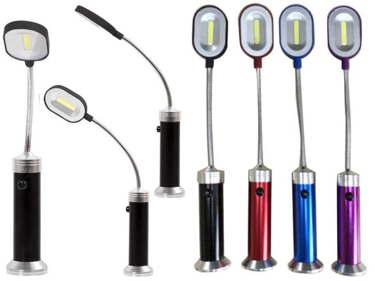 Flex Aimant Lumière COB 3 piles AAA incluses. Électronique Focalisation Aluminium
