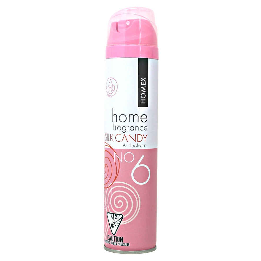 Air Freshener 300ml Silk Candy #6/24 Homex